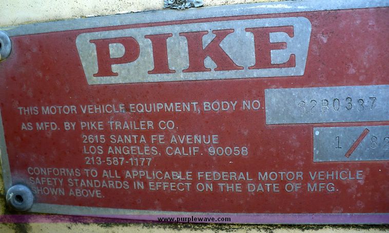 image for item 5595 1982 GMC C6500 box truck