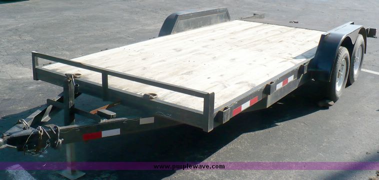 image for item 5596 2004 Starlite tandem axle 18' trailer