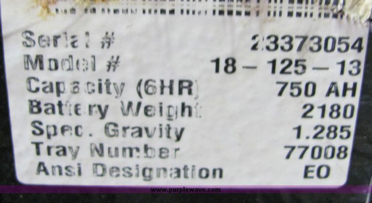 image for item 6684 Douglas battery pack