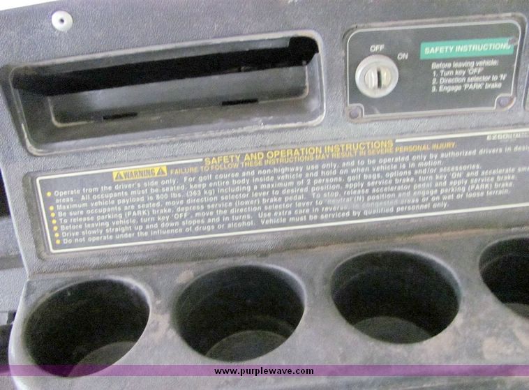 image for item 6698 Ez-go electric golf cart