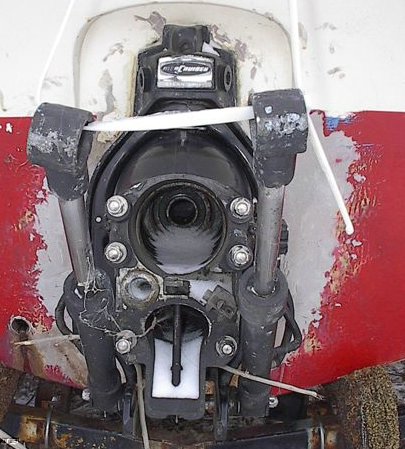 image for item 7800 19' boat with trailer