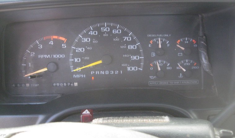 image for item 7802 1997 Chevrolet C2500 pickup with Knapheide bed