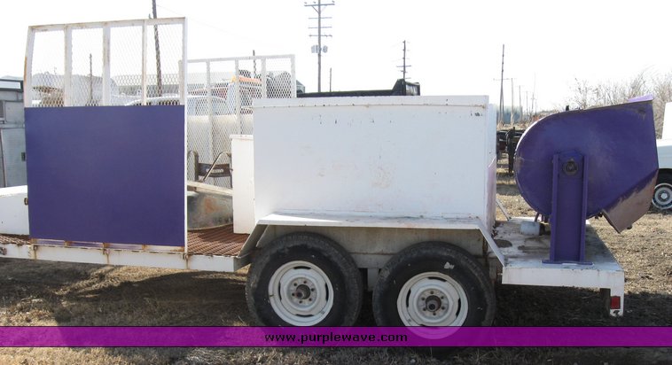 image for item 8081 1997 8' x 18' concrete curbing trailer