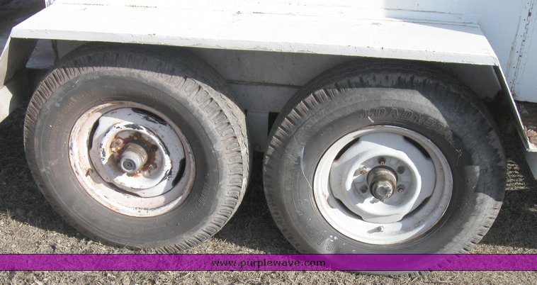image for item 8081 1997 8' x 18' concrete curbing trailer