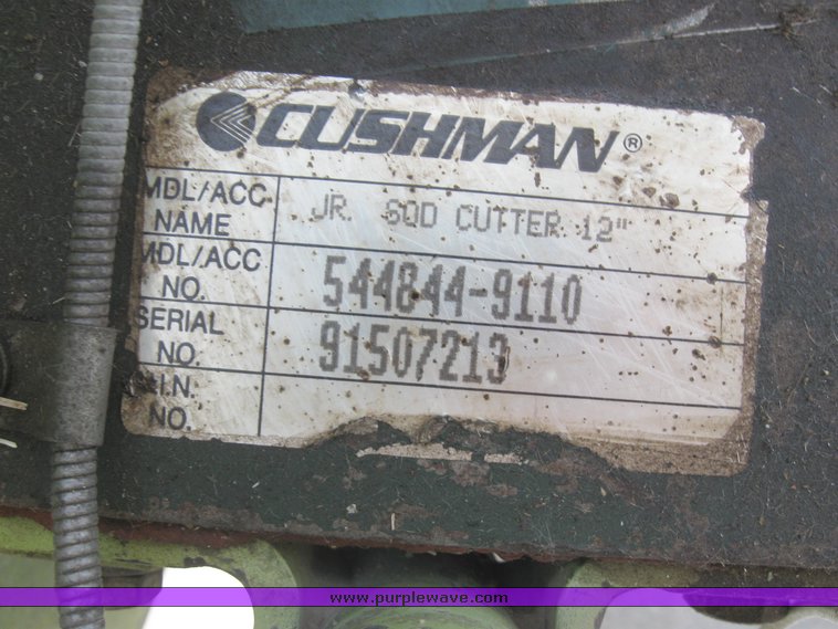 image for item 8090 Cushman 12" sod cutter