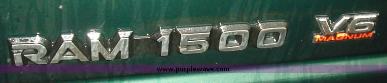 image for item 3241 1999 Dodge 1500 pickup
