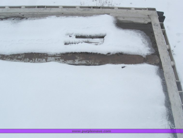 image for item 7810 1997 Wilson CF-900 48' spread axle flat bed trailer