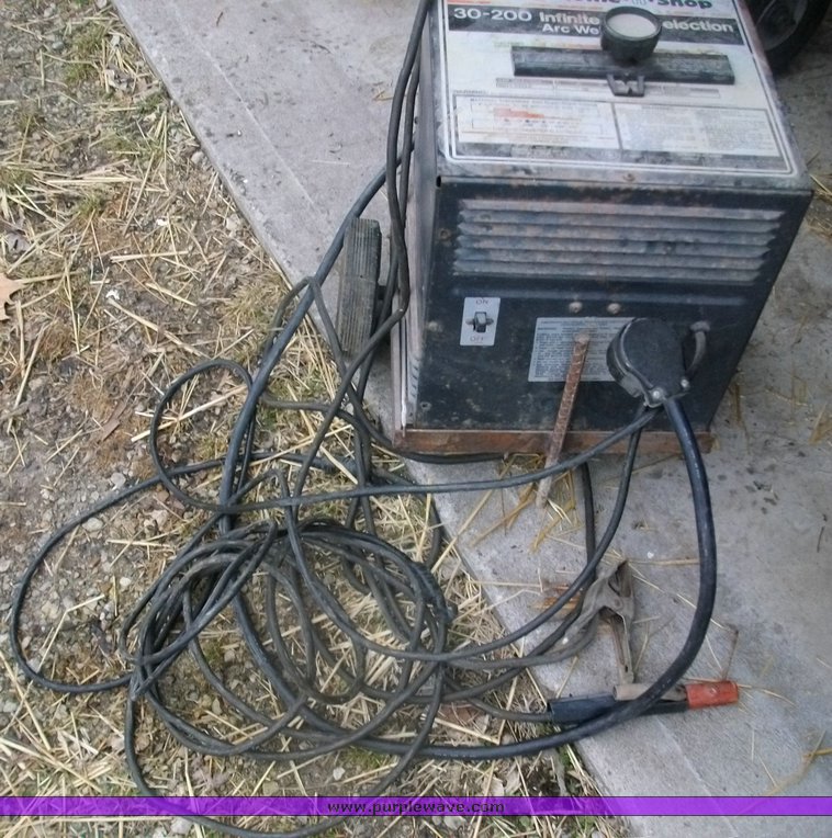 image for item 1002 Craftsman Home N' Shop 30-200 infinite amp selection ARC welder