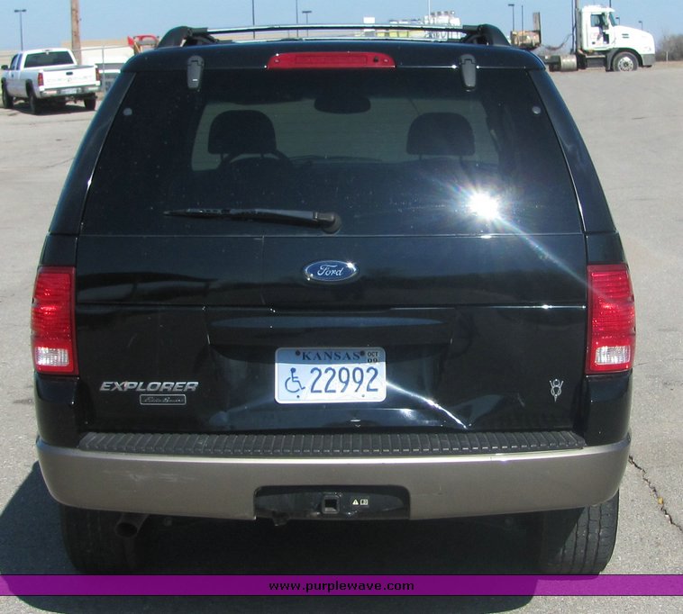 image for item 3052 2002 Ford Explorer Eddie Bauer Edition sport utility vehicle