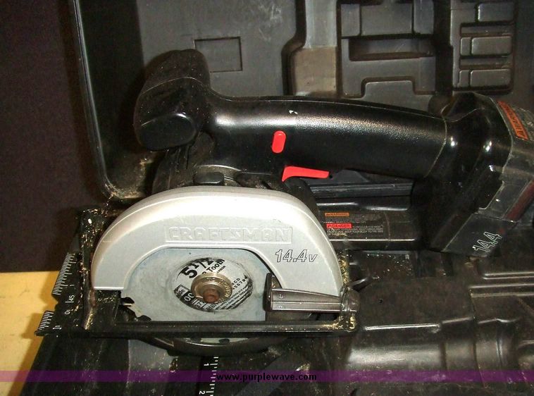 image for item 6123 Craftsman cordless tool set with case