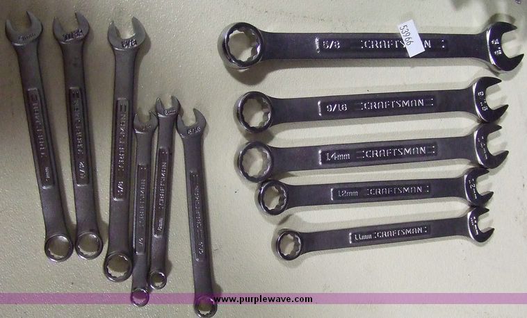 image for item 6142 12 piece MAC tools metric wrenches