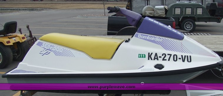 image for item 6639 1992 Sea Doo SP Bombardier jet ski