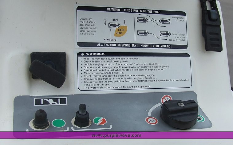 image for item 6639 1992 Sea Doo SP Bombardier jet ski