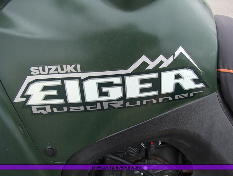image for item 6643 2004 Suzuki Eiger 400 Quad Runner