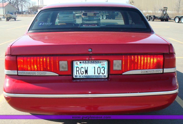 image for item 6645 1996 Mercury Cougar XR7