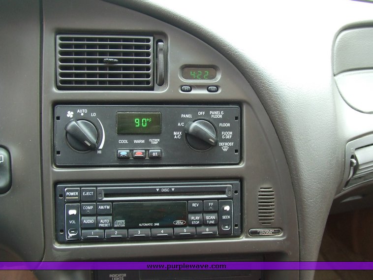 image for item 6645 1996 Mercury Cougar XR7