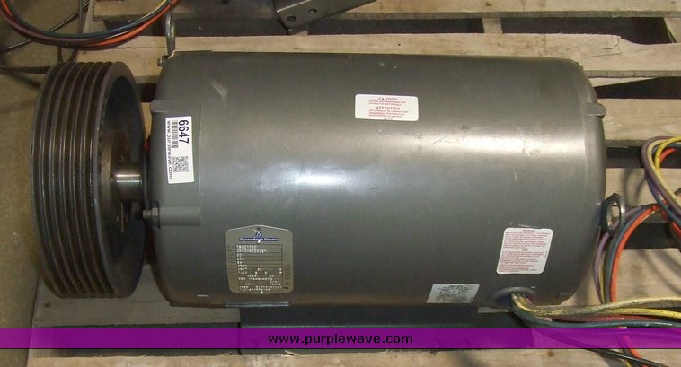 image for item 6647 Thyssen Krupp 30hp electric elevator motor