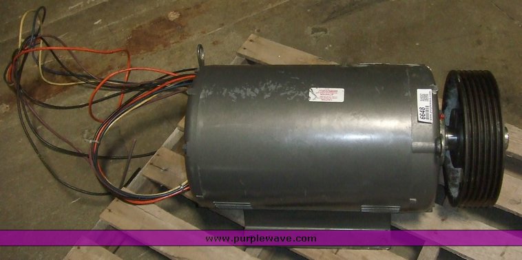 image for item 6648 Thyssen Krupp 30hp electric elevator motor
