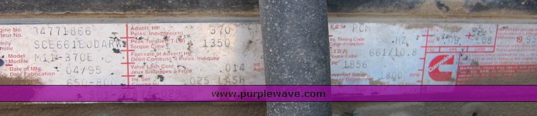 image for item 3003 1995 Freightliner Conventional FLD112 semi truck