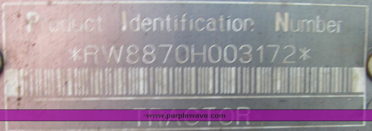 image for item 3042 1995 John Deere 8870 tractor