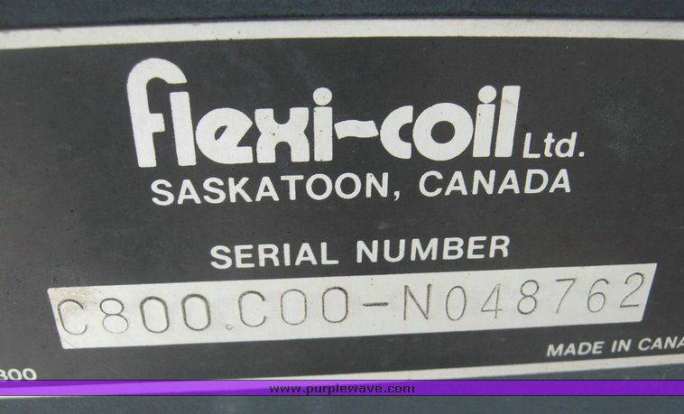 image for item 3885 Flexi-Coil 800 field cultivator with drag harrows