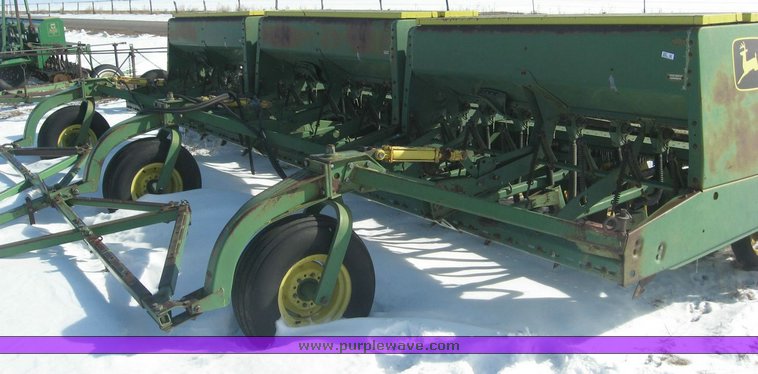 image for item 3887 (2) John Deere 9300 hoe drills with tandem drill hitch