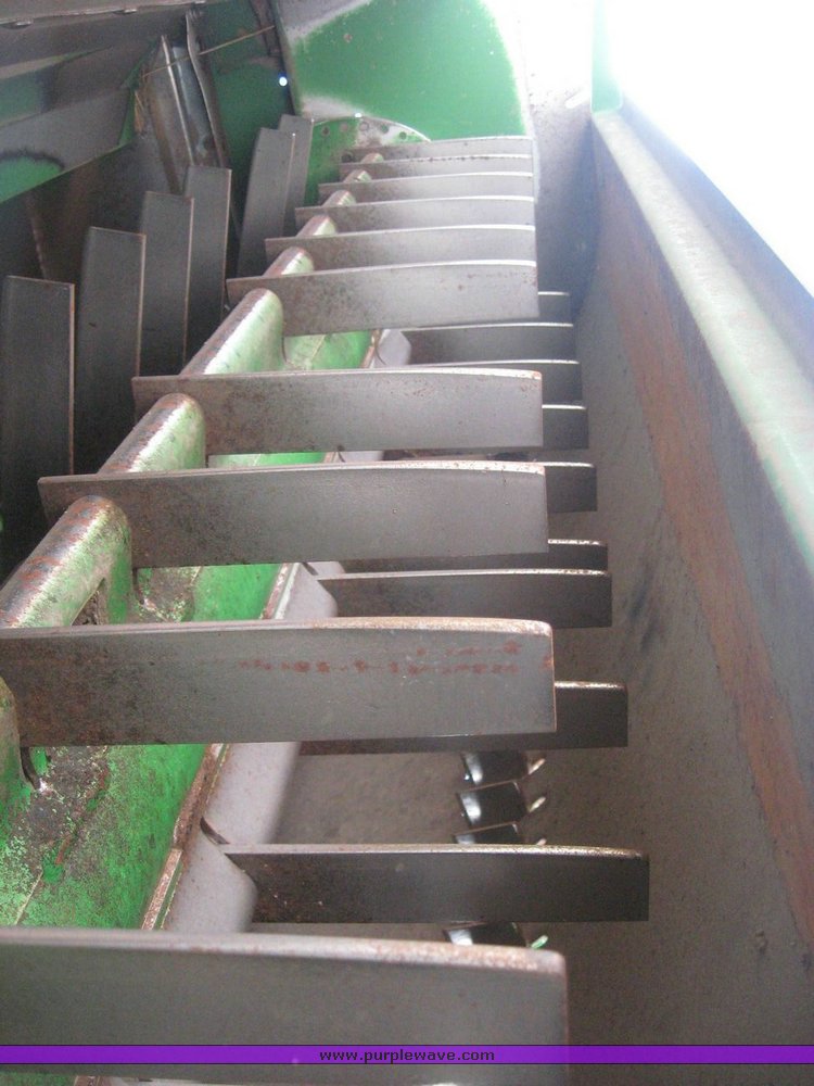 image for item 3890 1990 John Deere 9600 combine with John Deere 930 platform