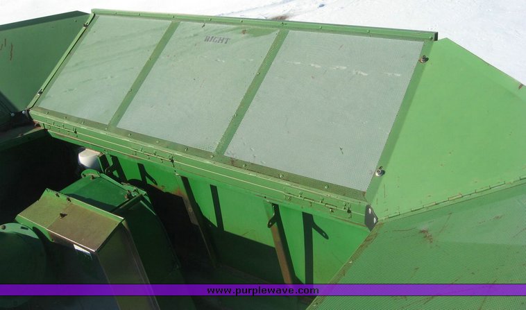 image for item 3890 1990 John Deere 9600 combine with John Deere 930 platform