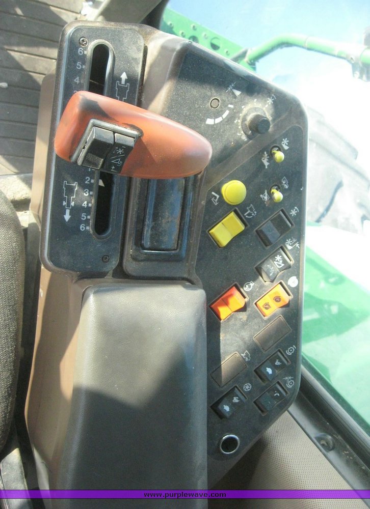 image for item 3890 1990 John Deere 9600 combine with John Deere 930 platform