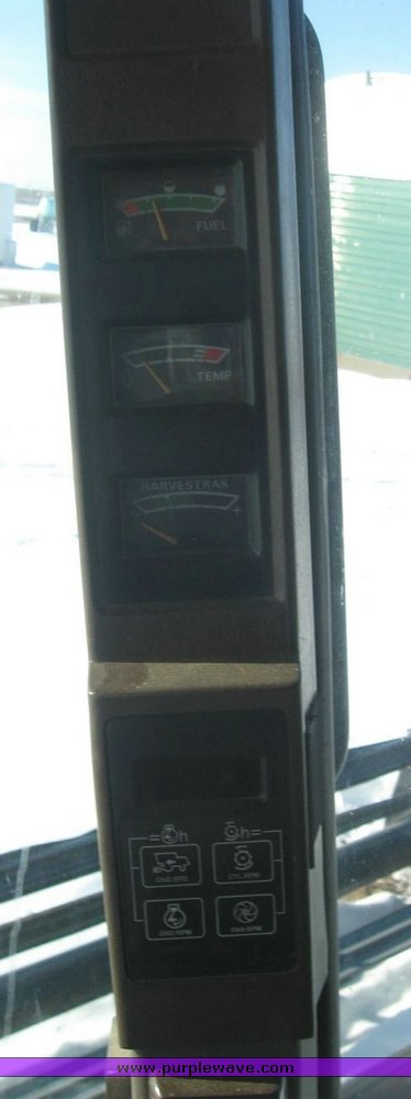 image for item 3890 1990 John Deere 9600 combine with John Deere 930 platform