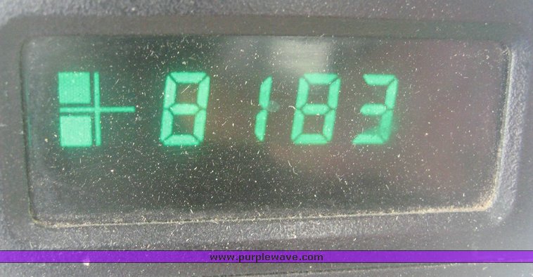 image for item 3890 1990 John Deere 9600 combine with John Deere 930 platform