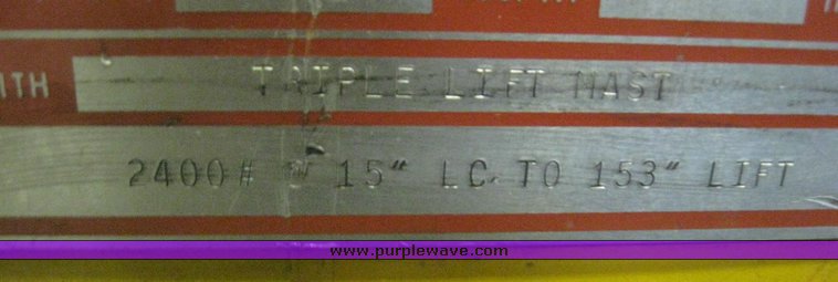 image for item 3893 Towmotor 410SG3015 forklift