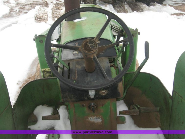 image for item 3895 John Deere 4020 Wheatland tractor with John Deere 148 loader