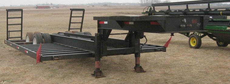 image for item 3910 2007 Shopbuilt combine trailer