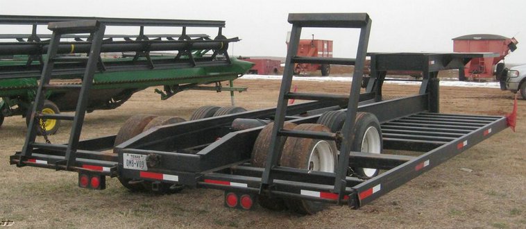image for item 3910 2007 Shopbuilt combine trailer