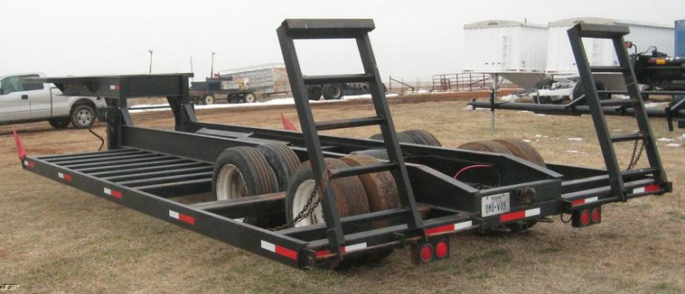 image for item 3910 2007 Shopbuilt combine trailer