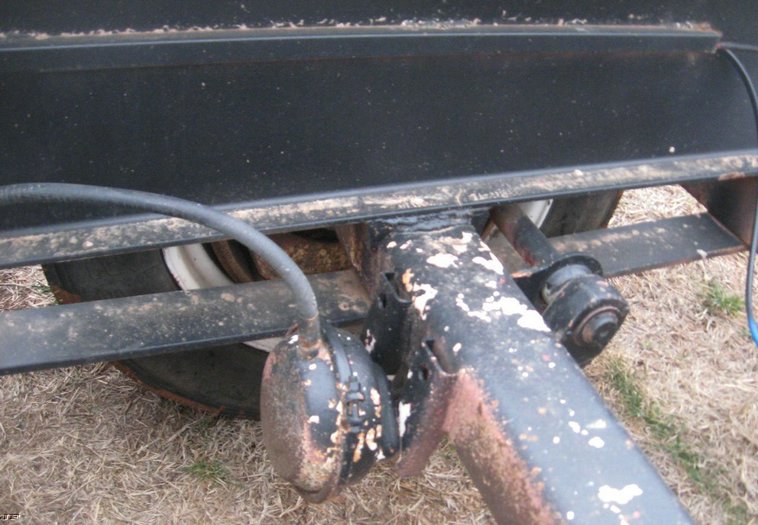 image for item 3910 2007 Shopbuilt combine trailer