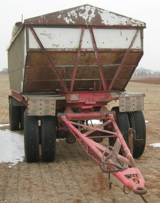 image for item 3912 1980 Doonan 21' pup grain trailer