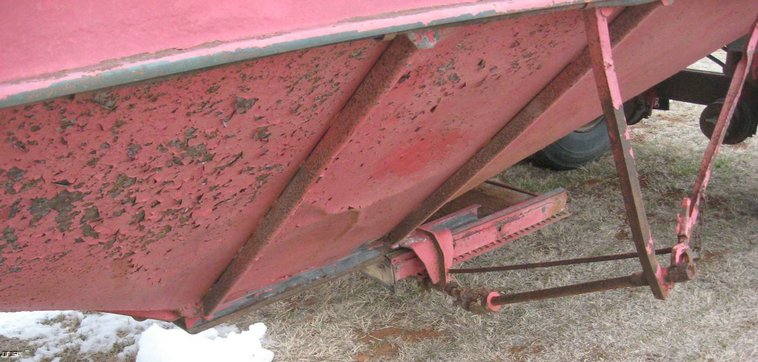 image for item 3912 1980 Doonan 21' pup grain trailer