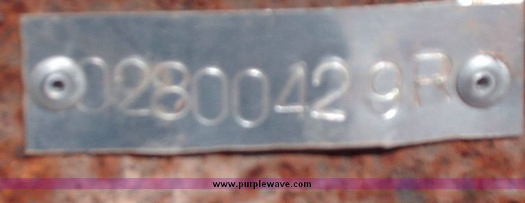 image for item 3912 1980 Doonan 21' pup grain trailer