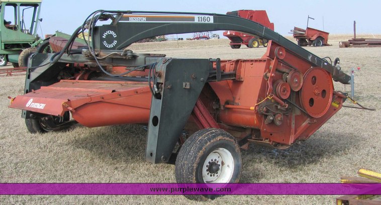image for item 6661 Hesston 1160 14' hydro swing swather