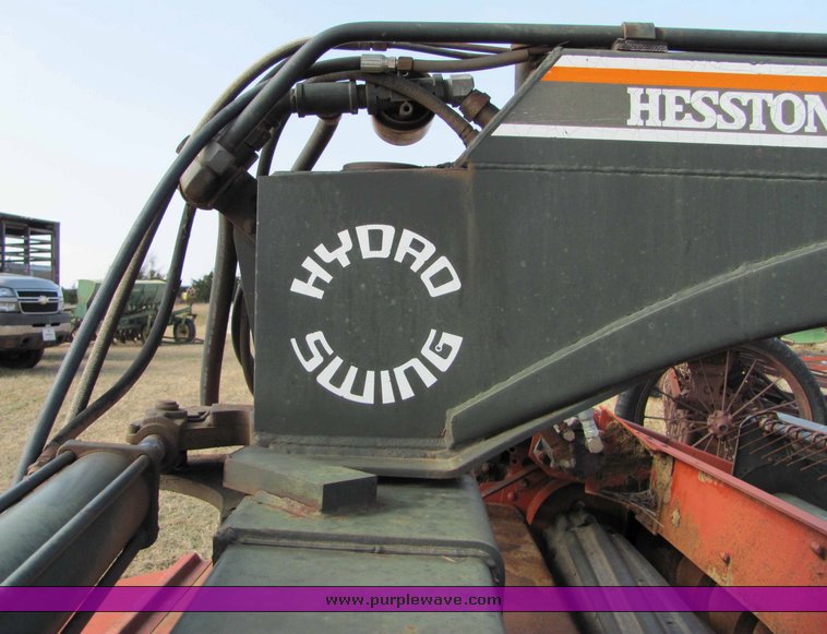 image for item 6661 Hesston 1160 14' hydro swing swather