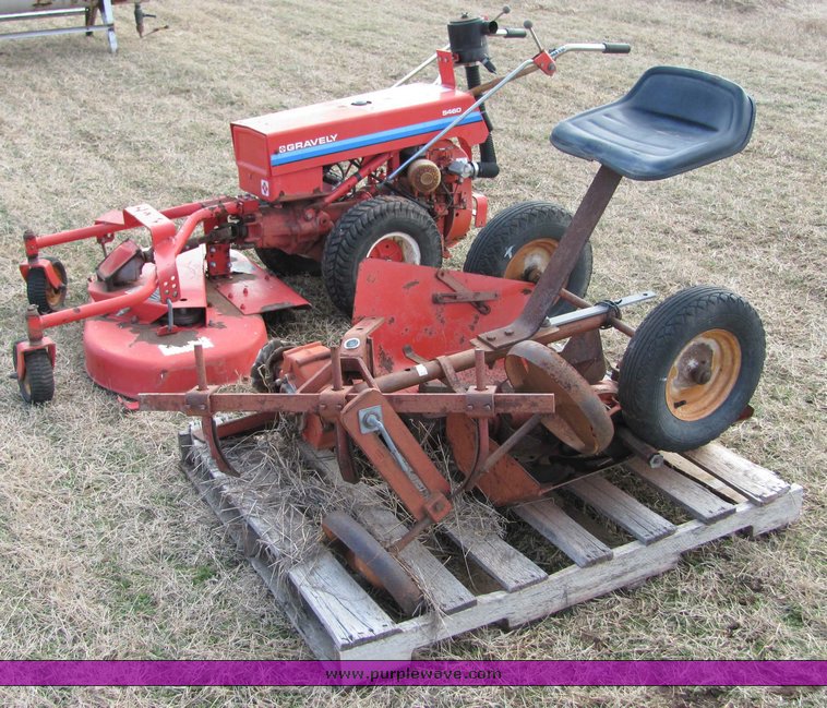 image for item 6702 Gravely self propelled 36" mower