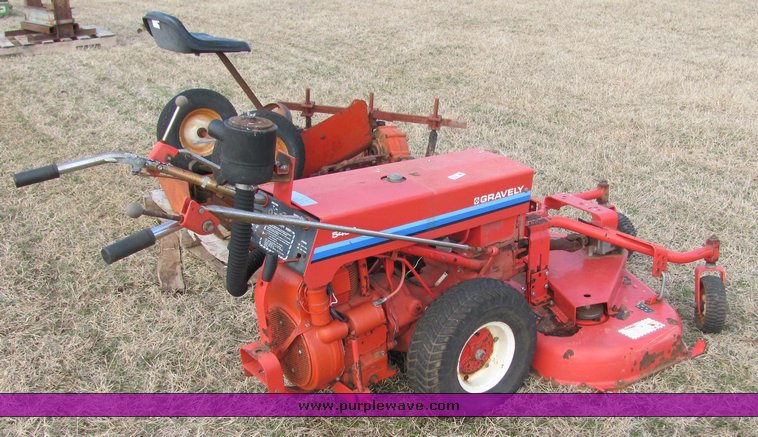 image for item 6702 Gravely self propelled 36" mower