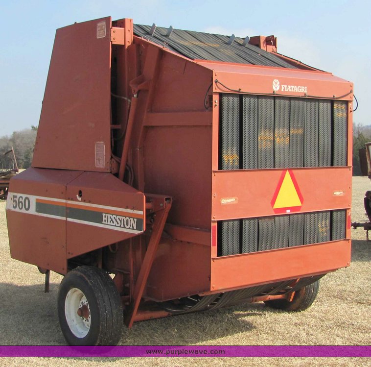 image for item 6710 Hesston 560 round baler