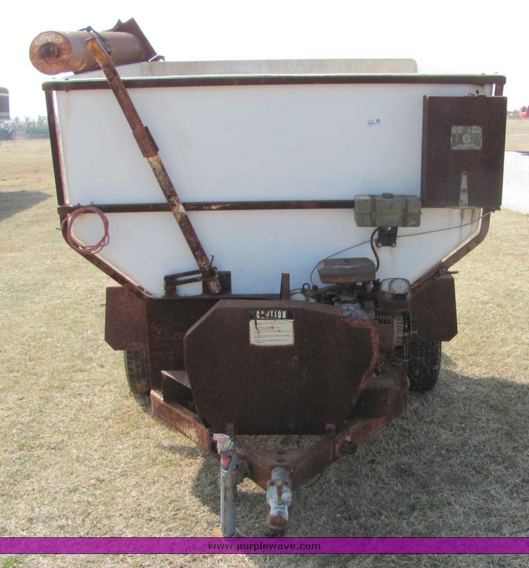 image for item 6711 Pull type seed tender/feed wagon