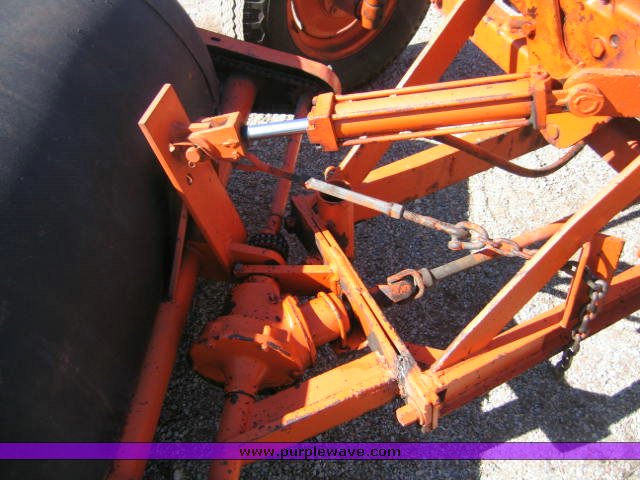 image for item 1100 1955 Allis Chalmers WD45 broom tractor