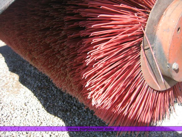 image for item 1100 1955 Allis Chalmers WD45 broom tractor