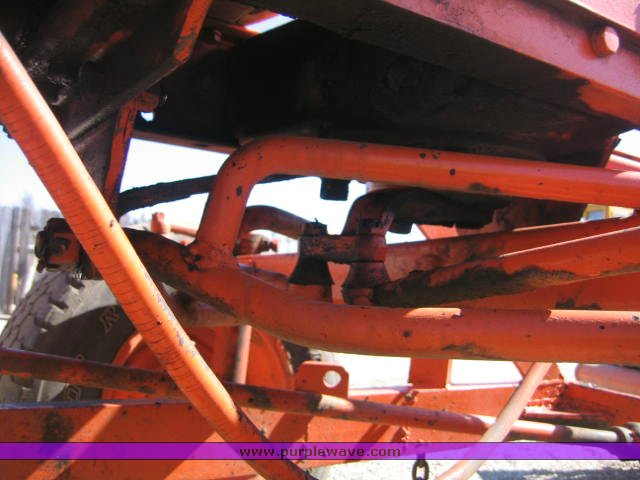 image for item 1100 1955 Allis Chalmers WD45 broom tractor