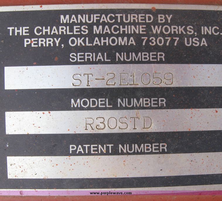 image for item 2062 Ditch Witch 3210 trencher